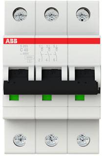 ABB 2CDS253001R0404 S203-C40 Leitungsschutzschalter 3polig