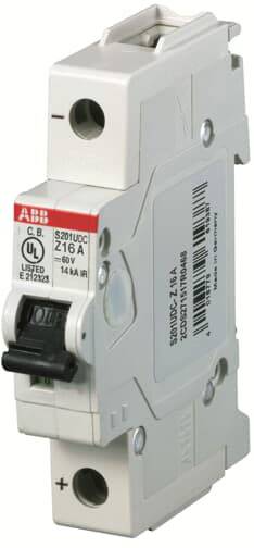 ABB 2CDS271517R0218 S201UDC-Z1 Leitungsschutzschalter 1polig 1A