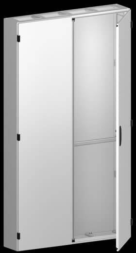 Striebel & John TH412S Standschrank 1050 x 1850 x 225 Kunststoff, Stahlblech Grau, Lichtgrau (RAL 7035) 1St.