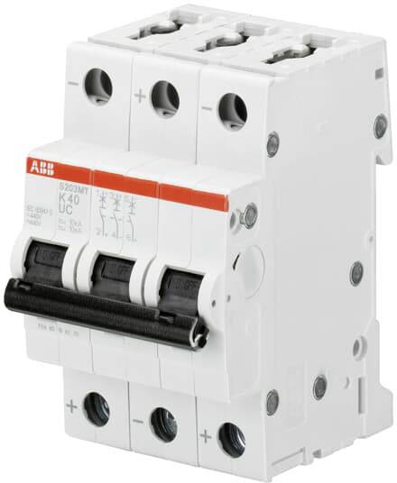 ABB 2CDS273065R0377 S203MT-K6UC Leitungsschutzschalter 3polig