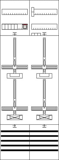 Striebel & John 2CPX035469R9999 KA1259 Zählerfeld Inhalt 1St.