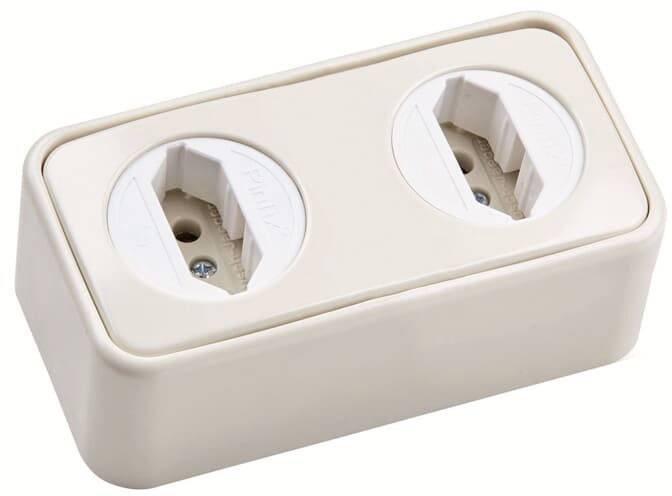 Striebel & John 2CPX061177R9999 Doppelsteckdose 1St.