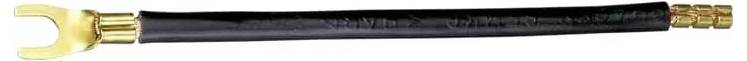 ABB GHV0361425R0001 SZ-DB121 Verdrahtungsbrücke schwarz 1Ph.,125mm,6qmm,2Seiten Gabelsch. Verdrahtungsbrücke 1 St.