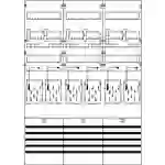 Striebel & John 2CPX034069R9999 KA3256 Zählerfeld Inhalt 1St. Striebel & John 2CPX034069R9999 KA3256 Zählerfeld Inhalt 1St.