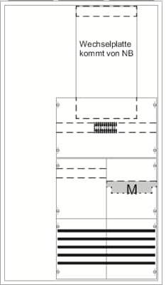 Striebel & John 2CPX032615R9999 KS458 Verteilerschrank Inhalt 1St.
