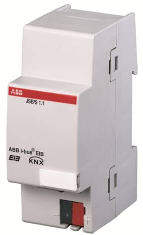 Ein KNX Busankoppler-Modul von ABB i-bus EIB, Modell JSB/S 1.1, zur Steuerung und Automation in Gebäudesystemen.