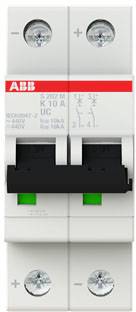 ABB 2CDS272061R0427 S202M-K10UC Leitungsschutzschalter 2polig
