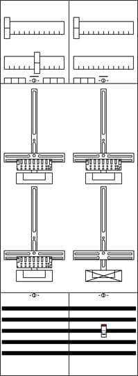 Striebel & John 2CPX035748R9999 KA2264T Zählerfeld Inhalt 1St.