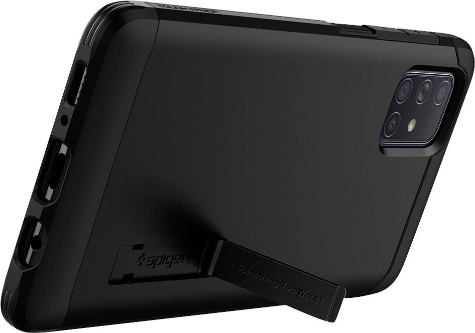 Spigen Tough Armor Case Samsung Galaxy A71 Schwarz
