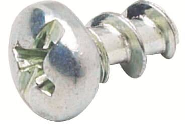 Striebel & John ZA89P20 8WA1828 Blechschrauben 4.8mm 9mm Kreuzschlitz Pozidriv Stahl verzinkt 20St.