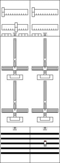 Striebel & John 2CPX035746R9999 KA2244T Zählerfeld Inhalt 1St.