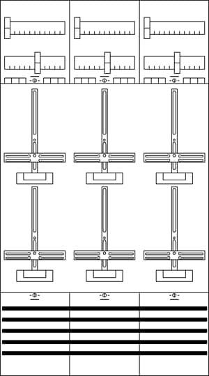 Striebel & John 2CPX030350R9999 KA2212 Zählerfeld Inhalt 1St.