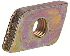 Striebel & John ZX254P10 3UF79500AA000 Gleitmutter 8mm Stahl 10St.