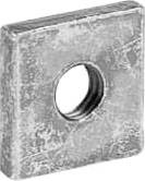 Striebel & John ZX227P10 2CPX062495R9999 Gleitmutter 4mm Stahl verzinkt 10St.