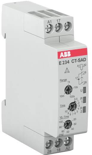 ABB 1SVR500210R0100 CT-SAD.22 Zeitrelais 1 St. 2 Schließer, 1 Schließer