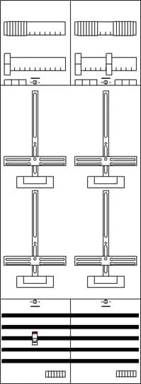 Grafische Darstellung eines Mischpults mit Schiebereglern, Pegelanzeigen und Drehknöpfen. Verstellbare Regler für Audioeinstellungen.