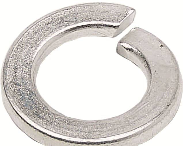 Striebel & John ZX290P10 1455UBY Federring Innen-Durchmesser: 10.2mm DIN 127 Stahl verzinkt 10St.