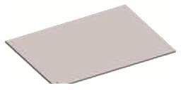 Striebel & John 2CPX045723R9999 Deckblech Lichtgrau (RAL 7035) 1St.