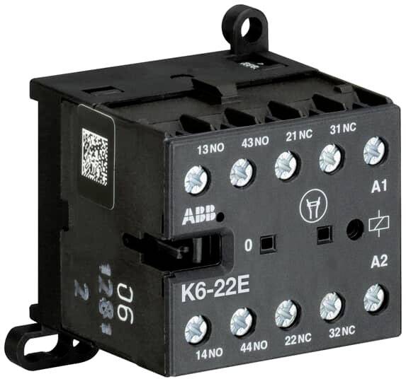 ABB K6-22E-80 Schalter 2 Schließer 220V 3A 1St.