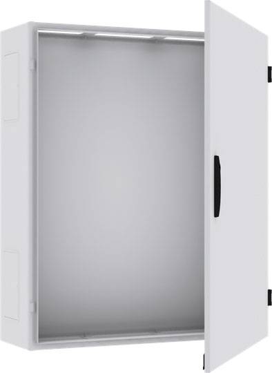 Striebel & John TL104S Wandschrank 300 x 650 x 272 Kunststoff, Stahlblech Lichtgrau (RAL 7035), Grau 1St.