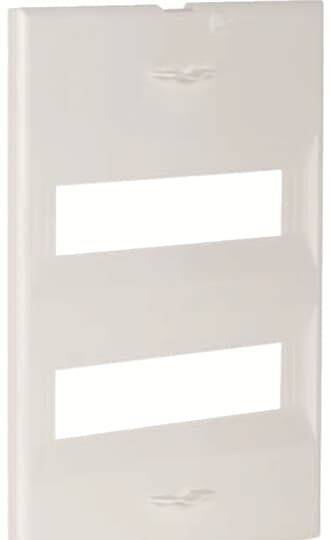 Striebel & John 2CPX030845R9999 Abdeckung Anzahl Reihen 1 Kunststoff Weiß 1St.