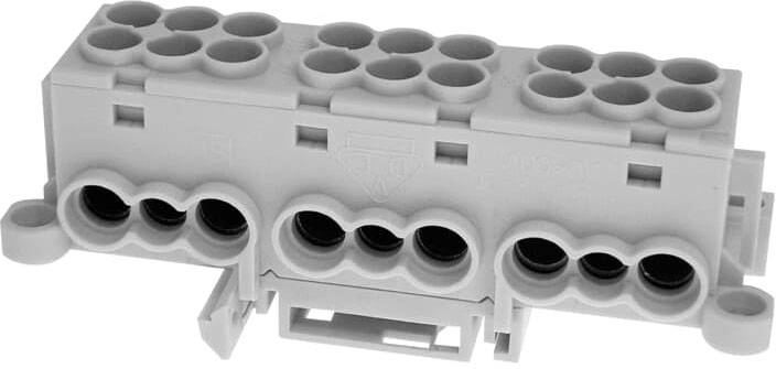 Striebel & John 2CPX038539R9999 Einspeiseklemme Anzahl Reihen 6 3polig 63A 1St.