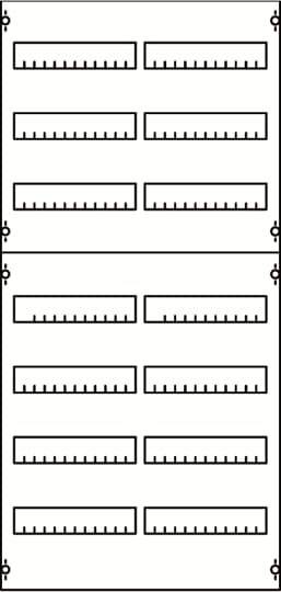 Striebel & John 2CPX037640R9999 Reiheneinbaugeräte-Modul Anzahl Reihen 7 1St.