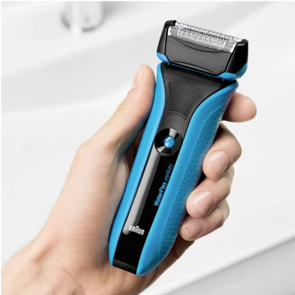 Braun Series 5 WaterFlex WF2s Folienrasierer Schwarz, Blau