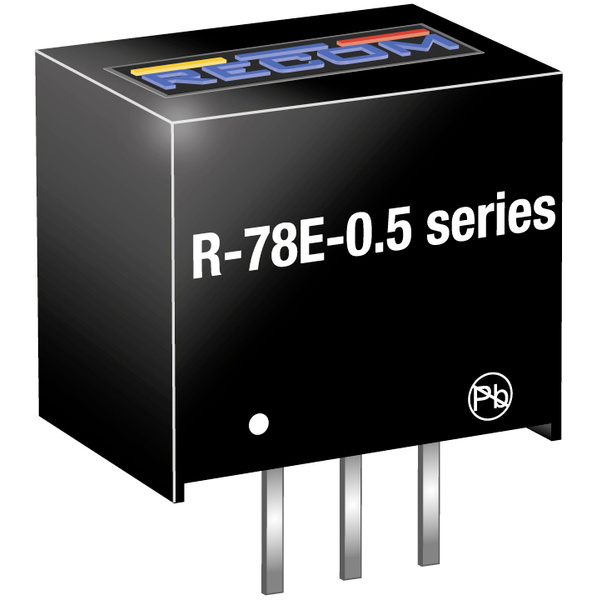 RECOM R-78E12-0.5 DC/DC-Wandler, Print 12 500 mA Anzahl Ausgänge: 1 x Inhalt 1 St.