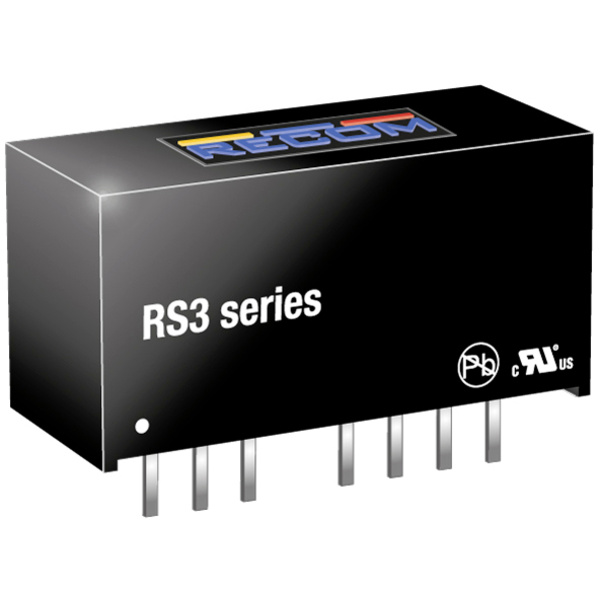 RECOM RS3-1205S/H3 DC/DC-Wandler, Print 5 600mA 3W Anzahl Ausgänge: 1 x Inhalt 1St.