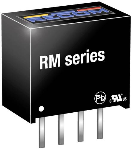 RECOM RM-123.3S DC/DC-Wandler, Print 3.3 76mA 0.25W Anzahl Ausgänge: 1 x Inhalt 1St.