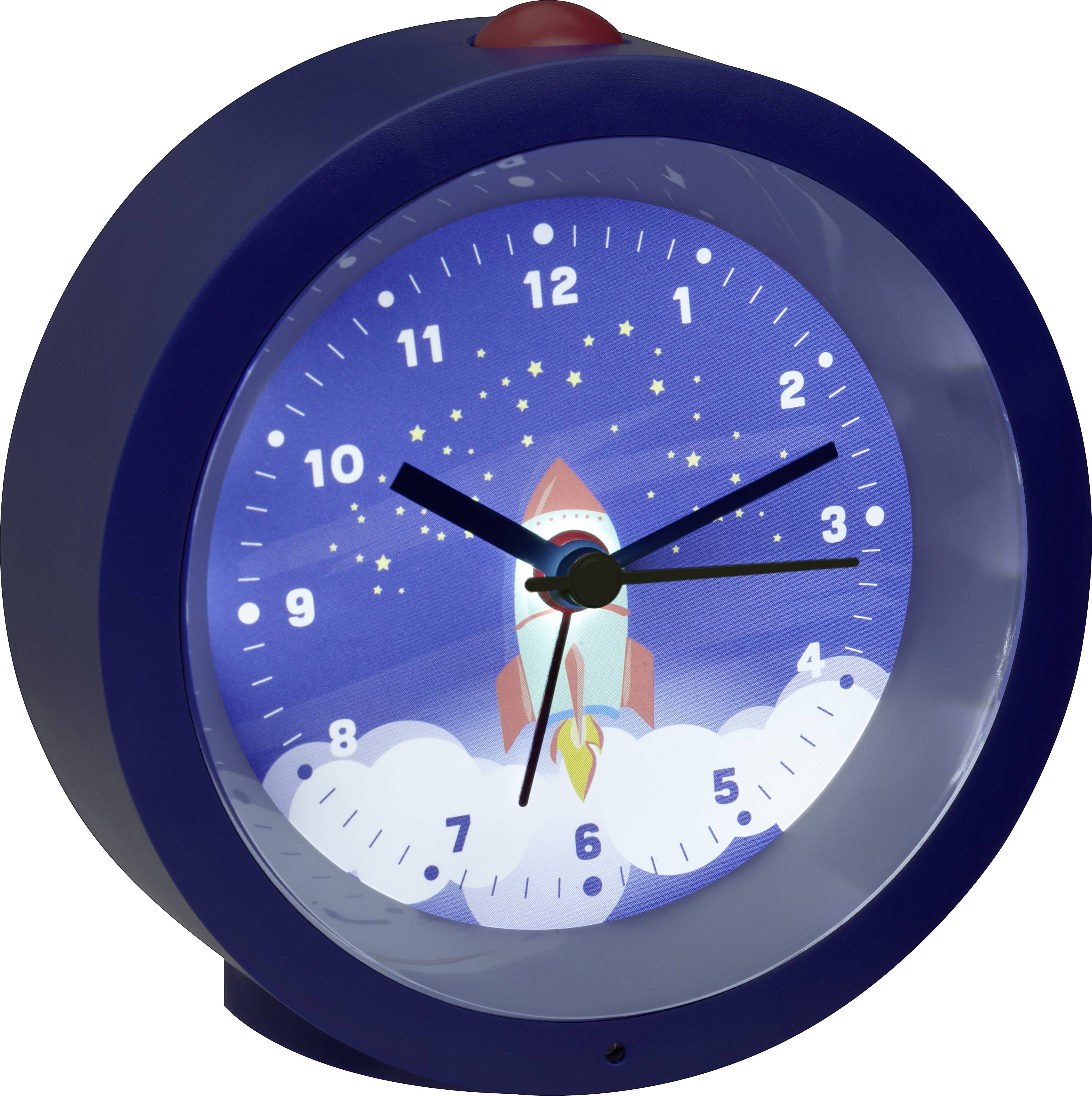 TFA Dostmann 60.1033.06 Quarz Wecker Blau Leisegang-Uhrwerk