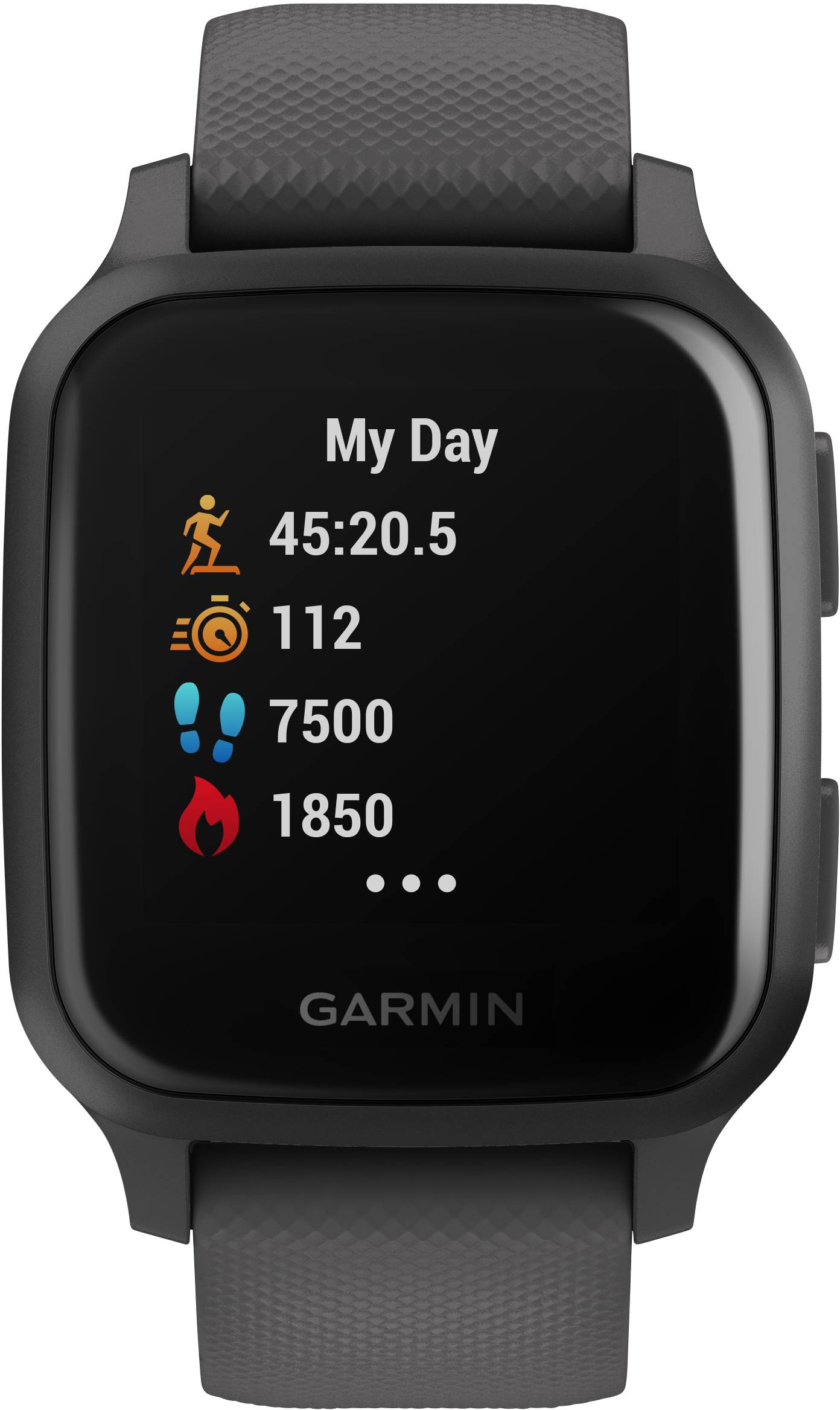 Garmin VENU SQ Schiefergrau GPS-Sportuhr Uni Schiefer-Grau