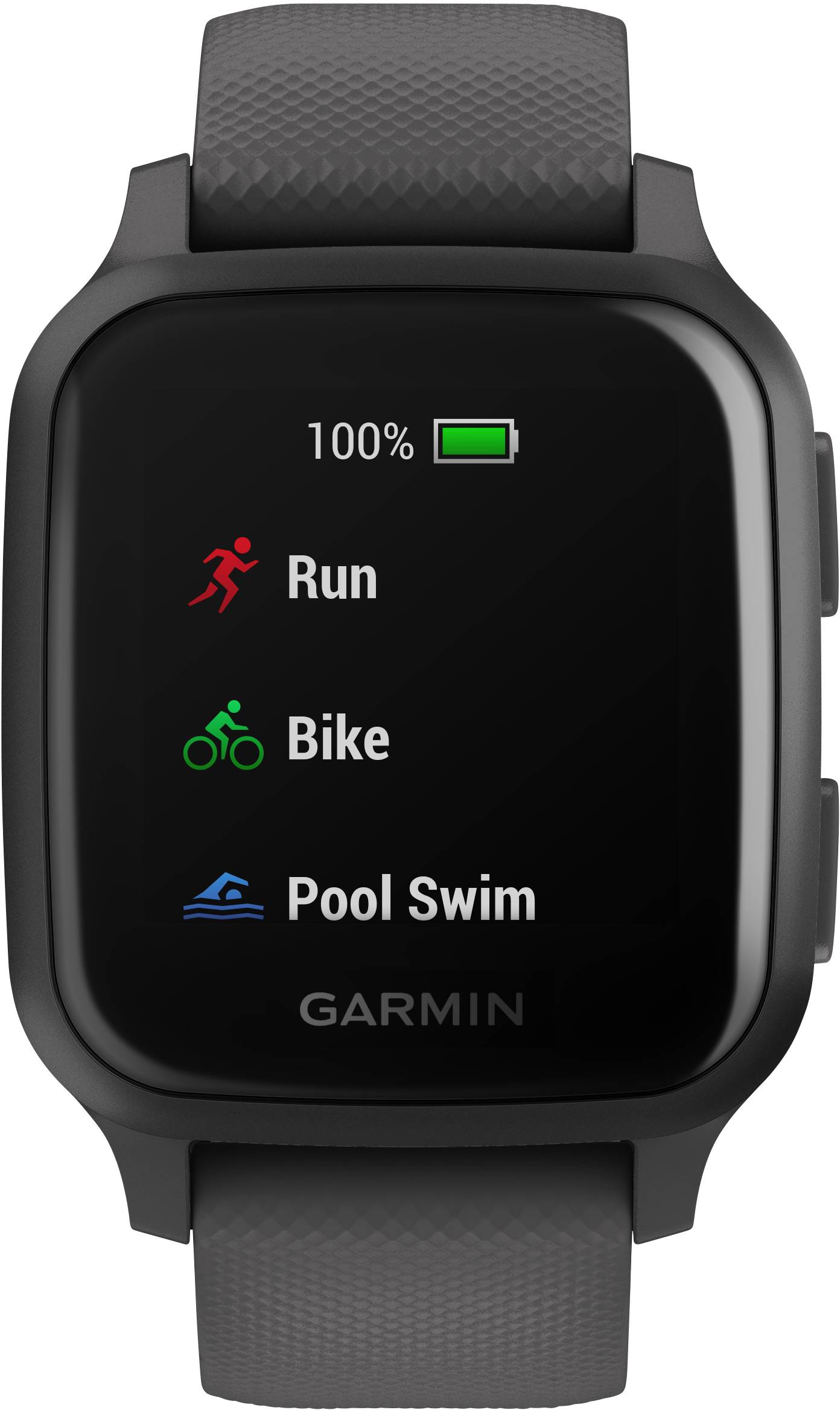 Garmin VENU SQ Schiefergrau GPS-Sportuhr Uni Schiefer-Grau