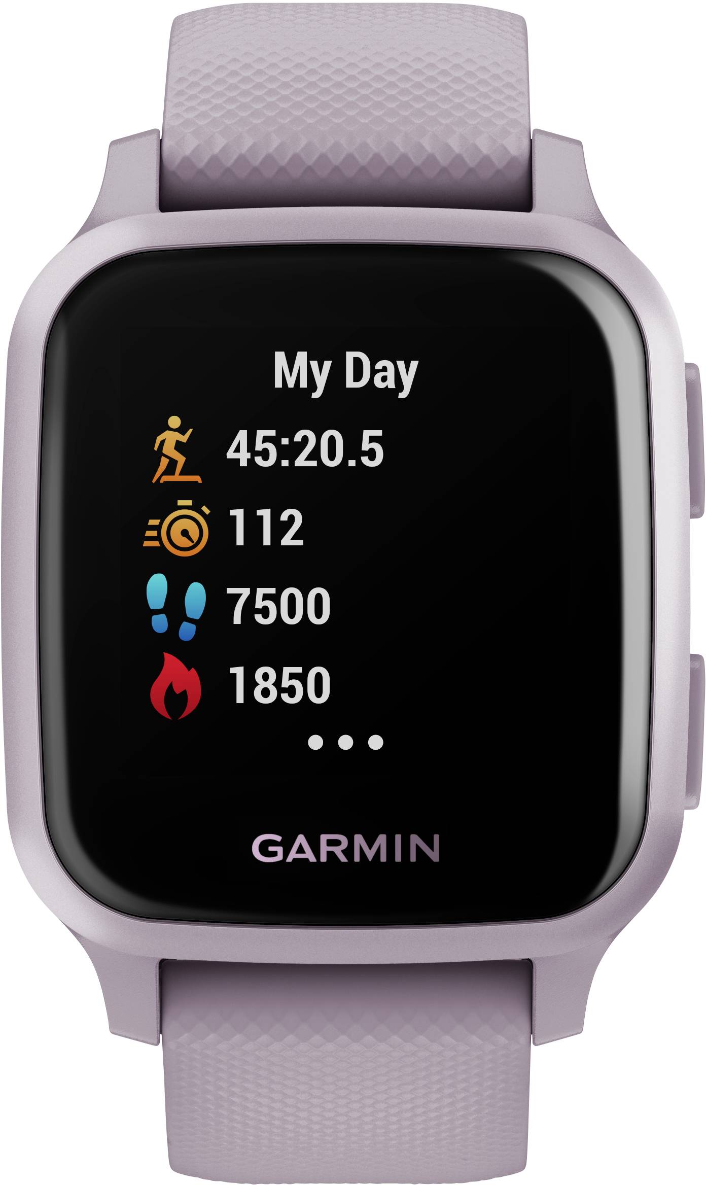 Garmin VENU SQ Lavendel GPS-Sportuhr Uni Lavendel