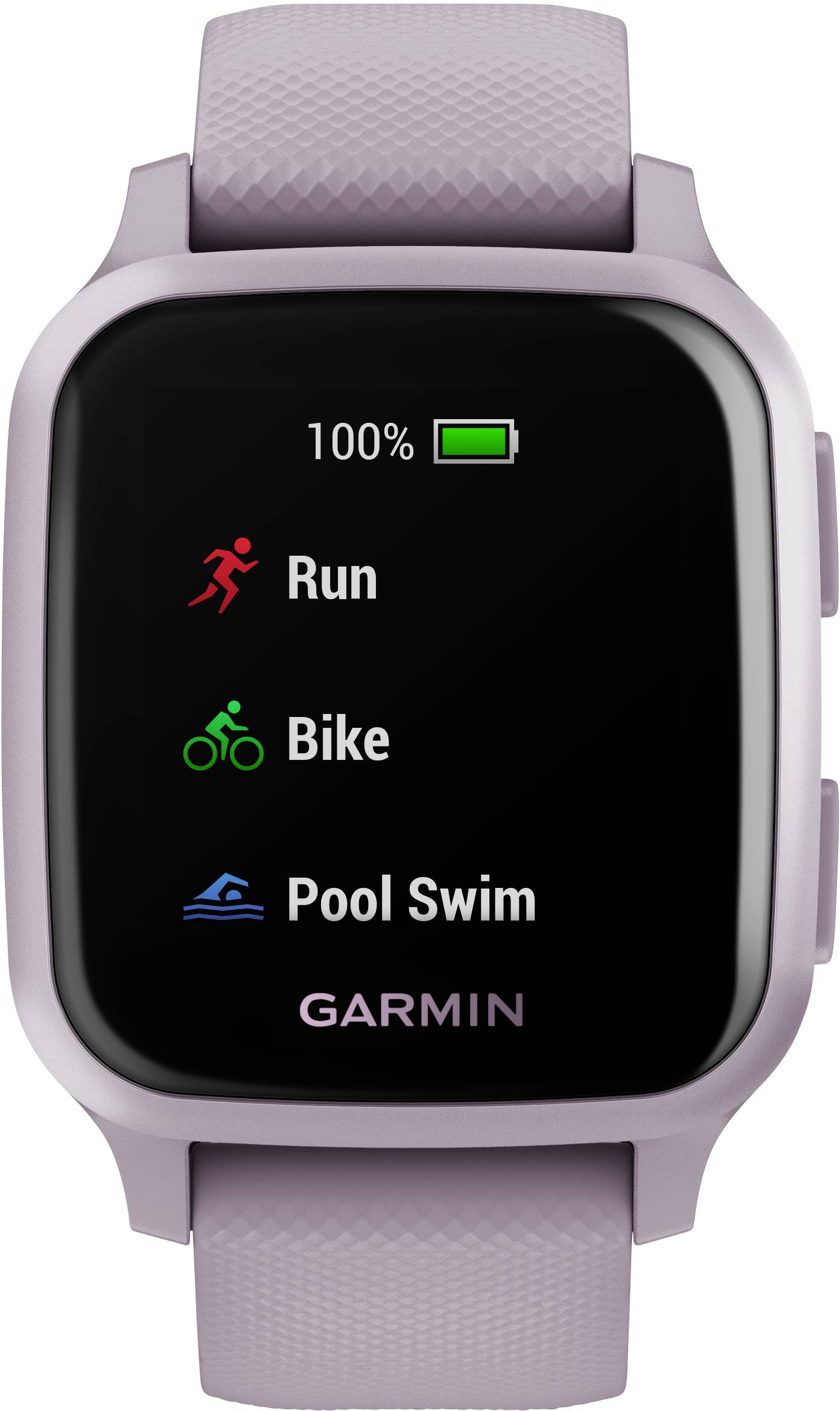 Garmin VENU SQ Lavendel GPS-Sportuhr Uni Lavendel