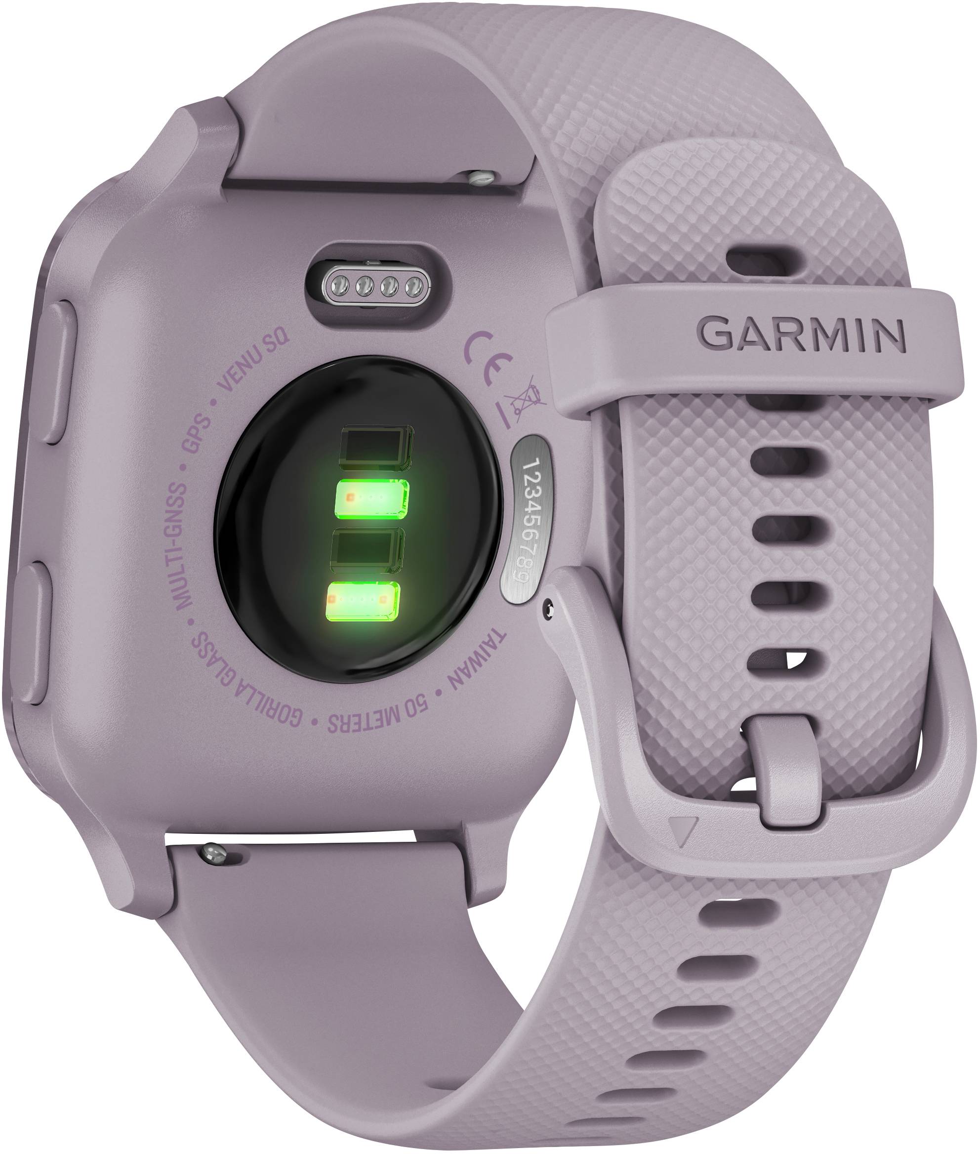 Garmin VENU SQ Lavendel GPS-Sportuhr Uni Lavendel
