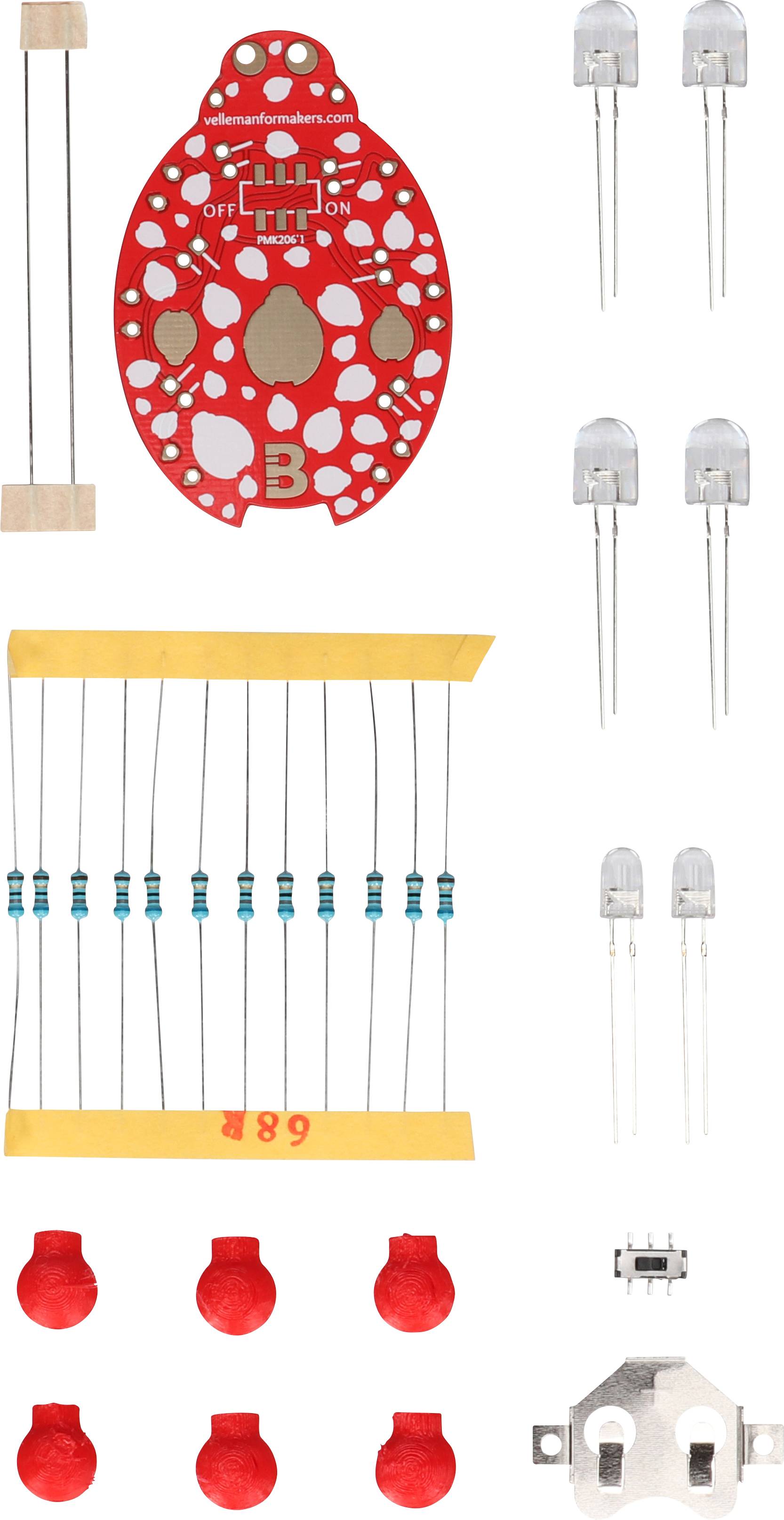 Whadda WSAK206 The Lady Ausführung (Bausatz/Baustein): Bausatz 3V