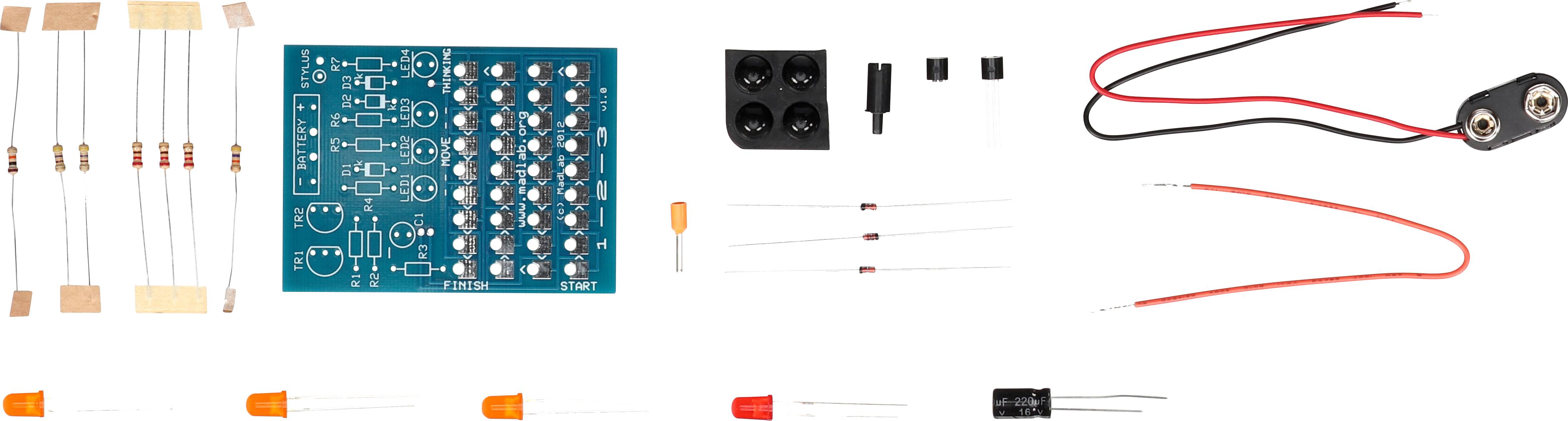 Whadda WSG102 Logik-Denkspiel Ausführung (Bausatz/Baustein): Bausatz 9V