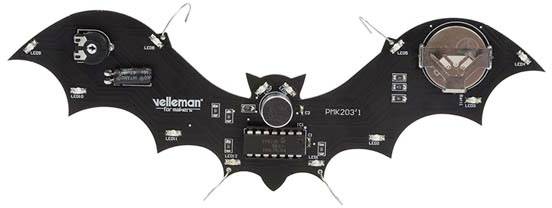 Whadda WSSA203 Fledermaus Ausführung (Bausatz/Baustein): Bausatz 3V