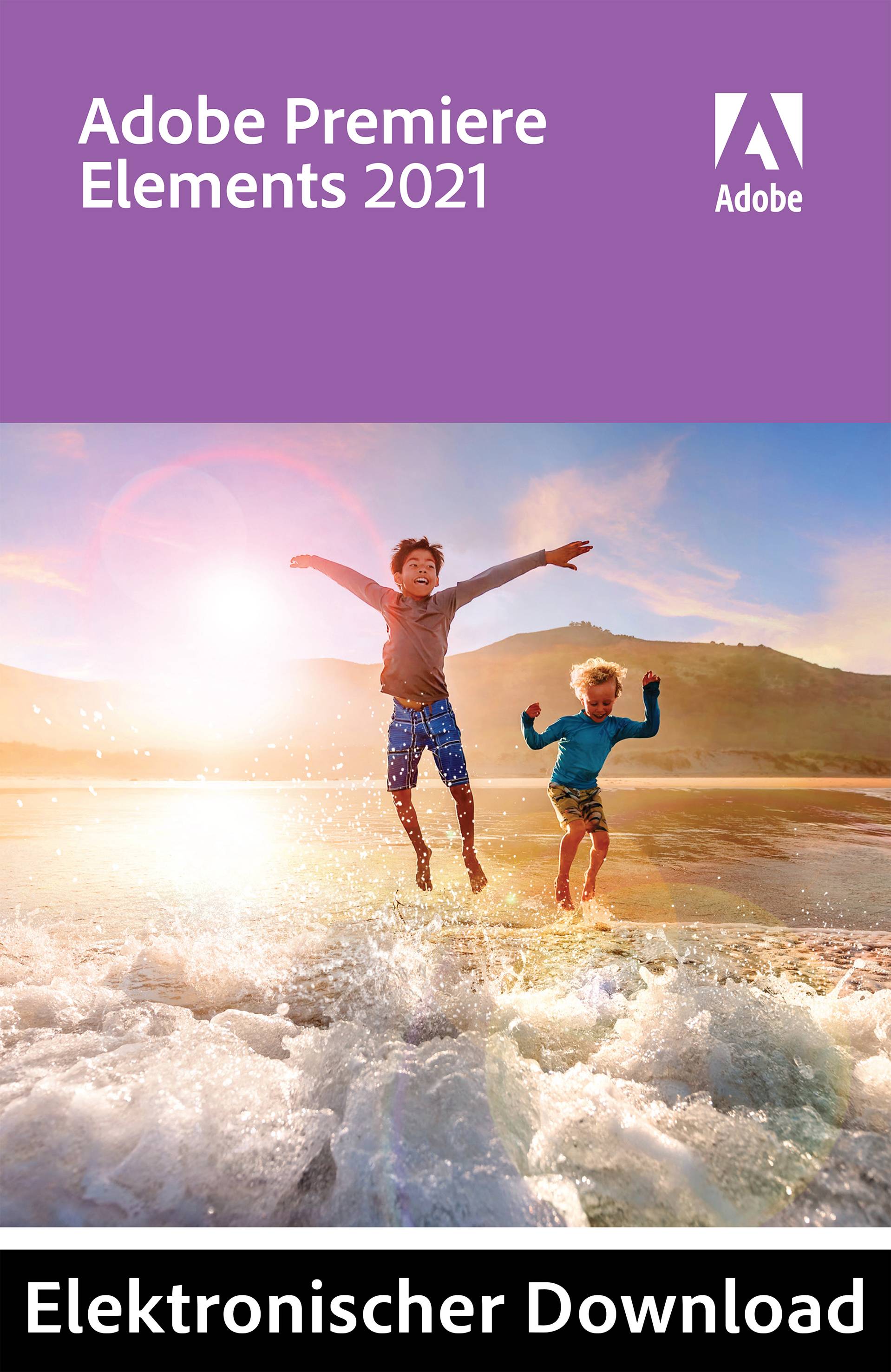 Adobe Premiere Elements 2021 Jahreslizenz, 1 Lizenz Windows, Mac Bildbearbeitung
