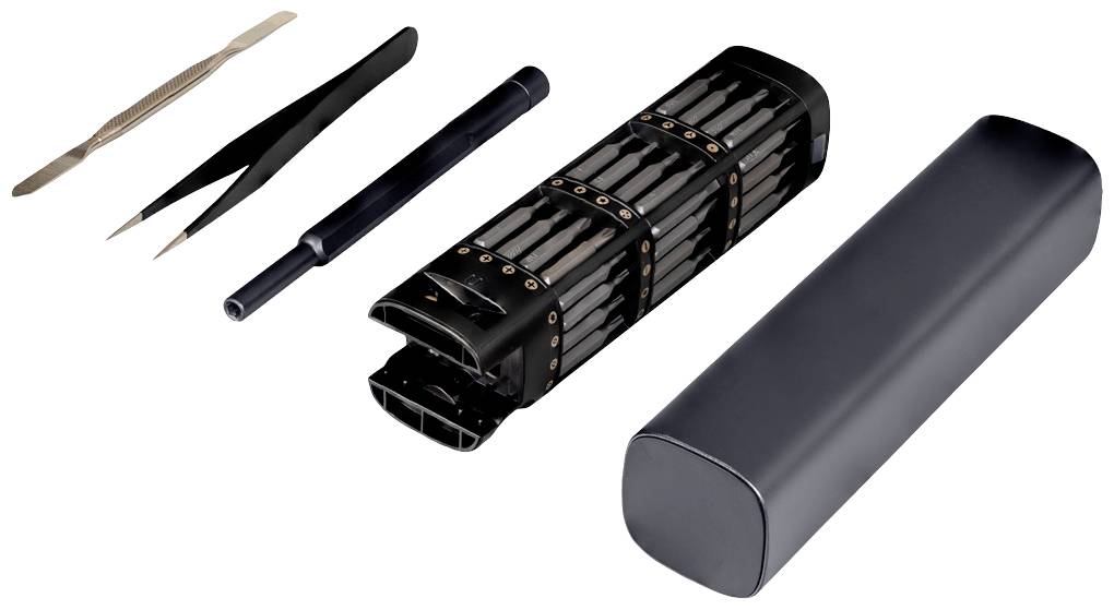 Joy-it WE-0003 WE-0003 Werkzeugset Bit Set, Feinmechaniker, Handy, Heimwerker, Lehrlinge, Modellbau, Smartphone in