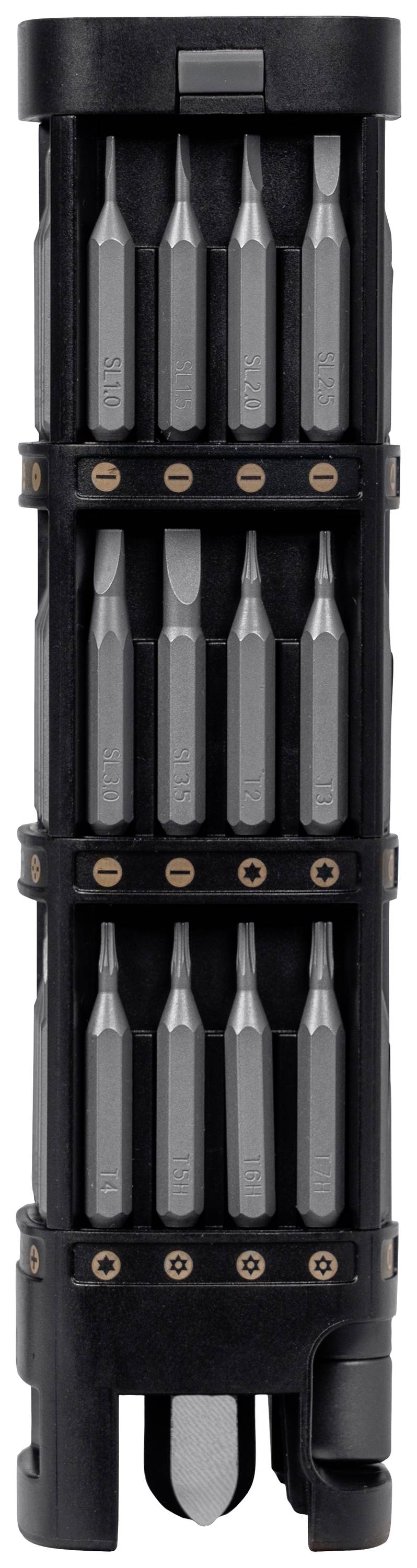 Joy-it WE-0003 WE-0003 Werkzeugset Bit Set, Feinmechaniker, Handy, Heimwerker, Lehrlinge, Modellbau, Smartphone in Aufbewahrungsbox, magnetisch