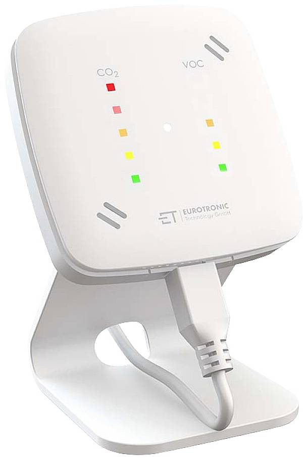 Eurotronic Luftgütesensor netzbetrieben detektiert Kohlendioxid