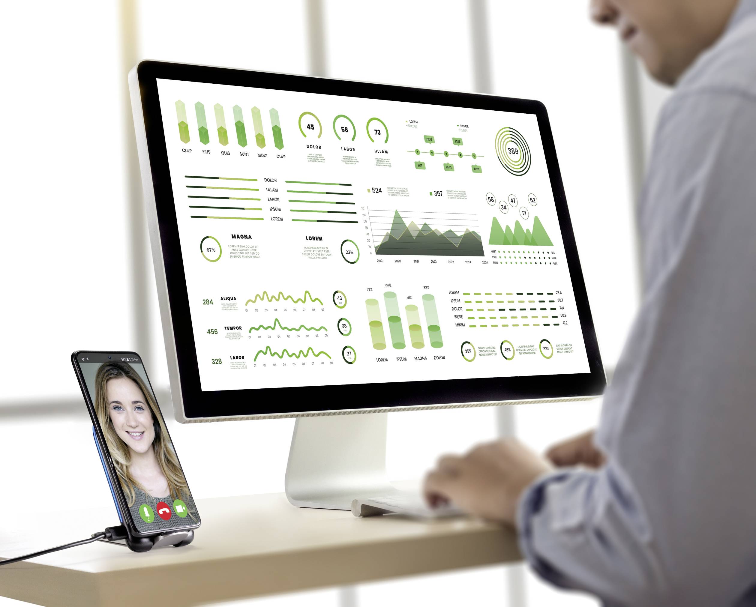 VOLTCRAFT Induktions-Ladeadapter 1670mA VC-QI-15W VC-11654140 Schwarz