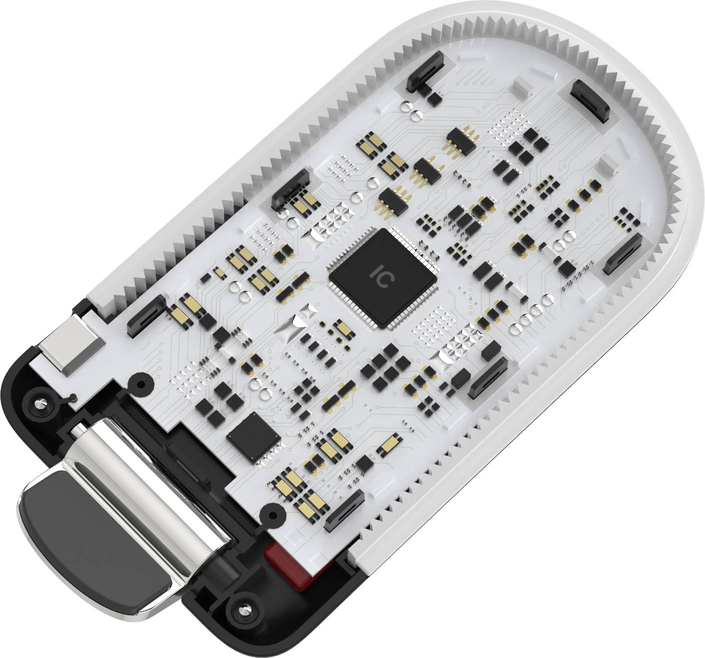 VOLTCRAFT Induktions-Ladeadapter 1670mA VC-QI-15W VC-11654140 Schwarz