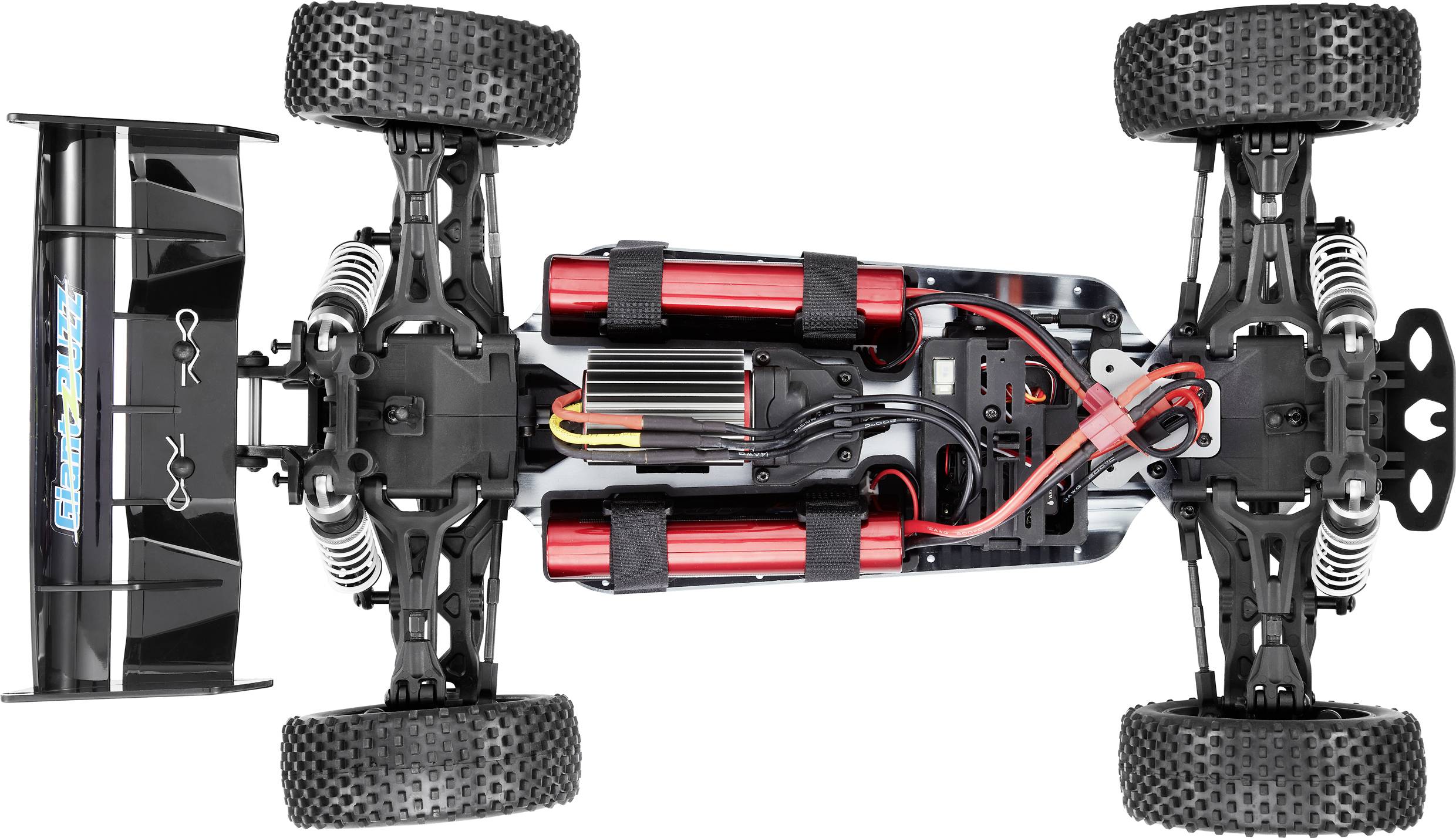 Reely Giant Buzz Brushless 1:8 RC Modellauto Elektro Buggy Allradantrieb (4WD) 100% RtR 2,4GHz inkl. Akku, Ladegerät und