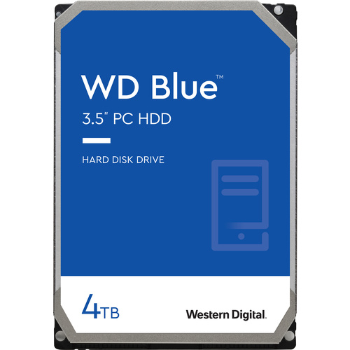 Disque dur interne 8.9 cm (3.5") Western Digital Blue™ 4 TB SATA III WD40EZAZ vrac