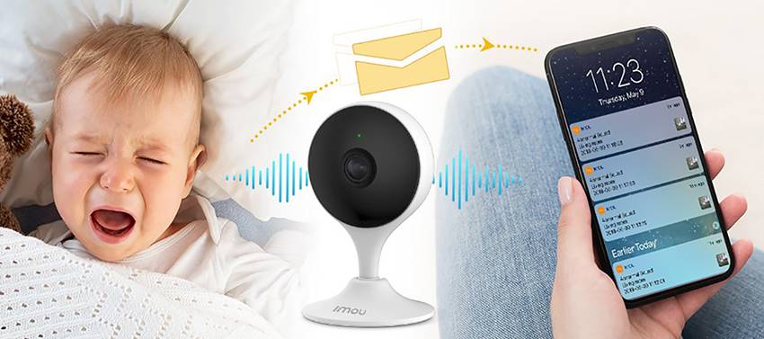 IMOU Cue 2 Indoor Cam IM-IPC-C22EP-WLAN IP Überwachungskamera 1920 x 1080 Pixel