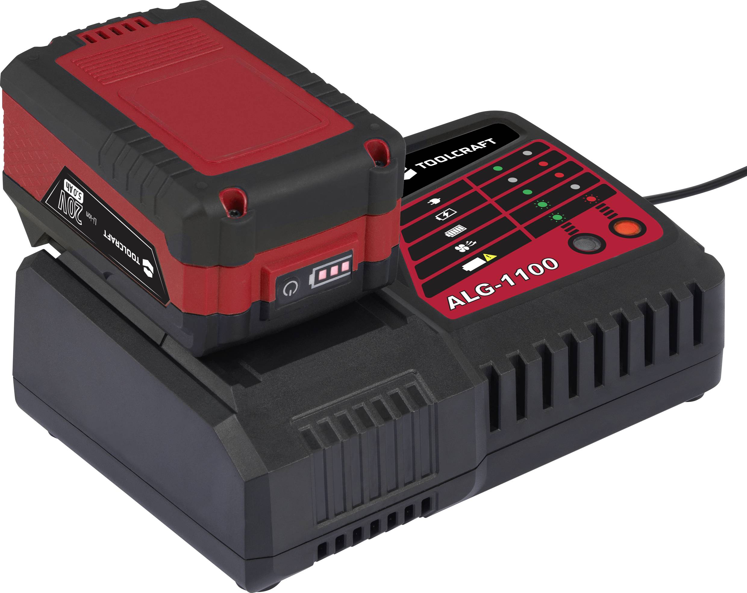 TOOLCRAFT AP-1200 / TAWB-200 Werkzeug-Akku 5Ah Li-Ion